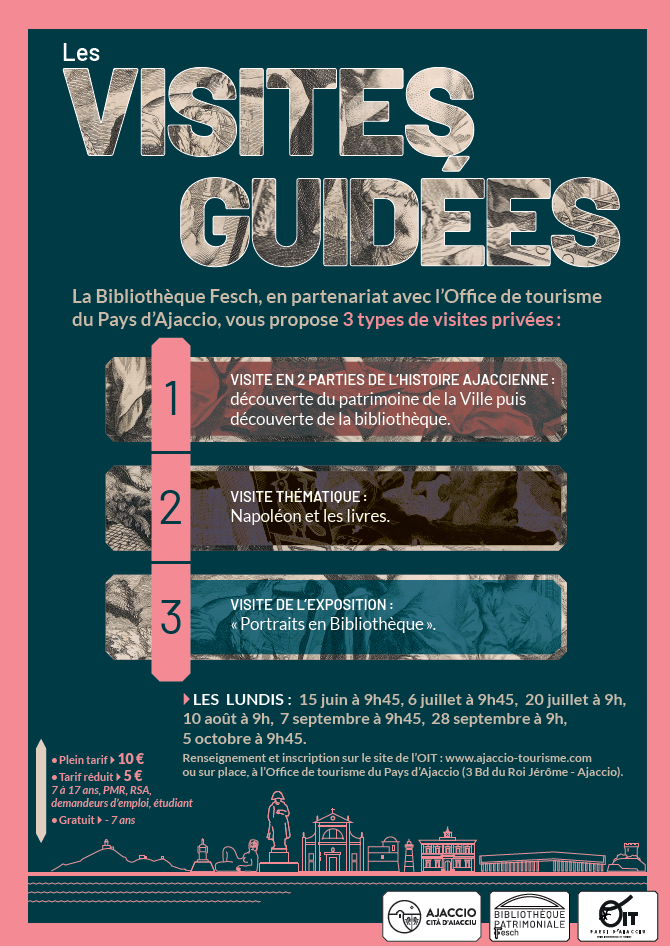 Affiche visite guidées